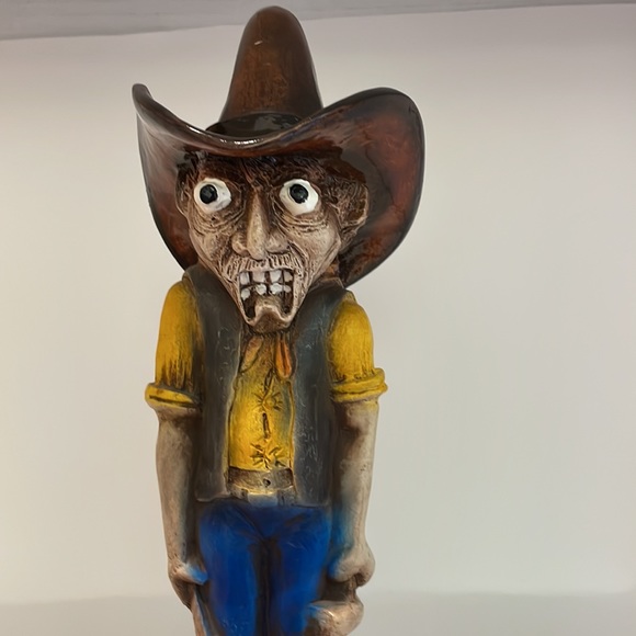 Vintage 91 Shade Tree Creations Cowboy Country Mechanic Handcrafted Shelf Decor - Picture 10 of 13